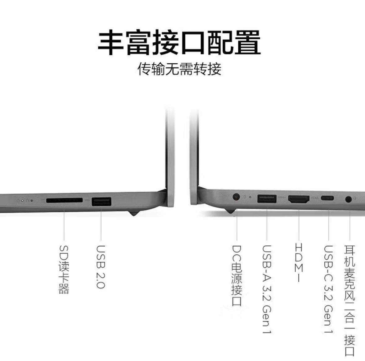 Lenovo ID14S /i5-1155G7 /16G /512G银色